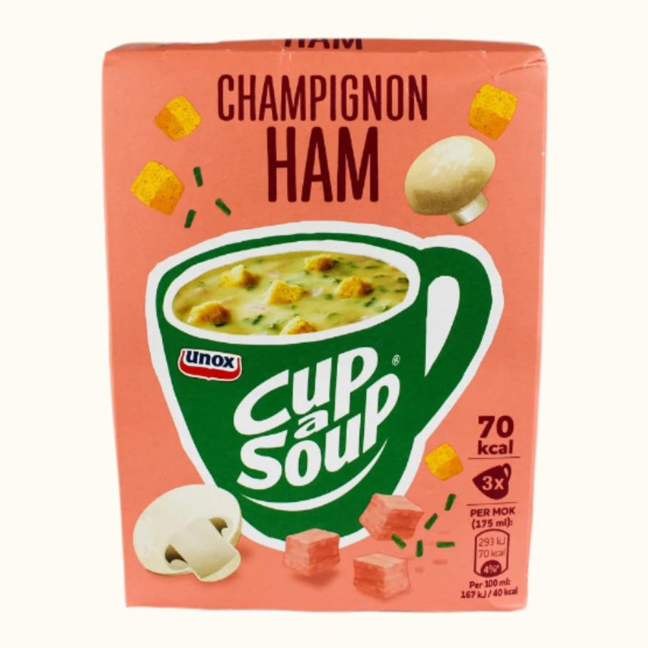 Unox Cup A Soup Mushroom Ham 48g