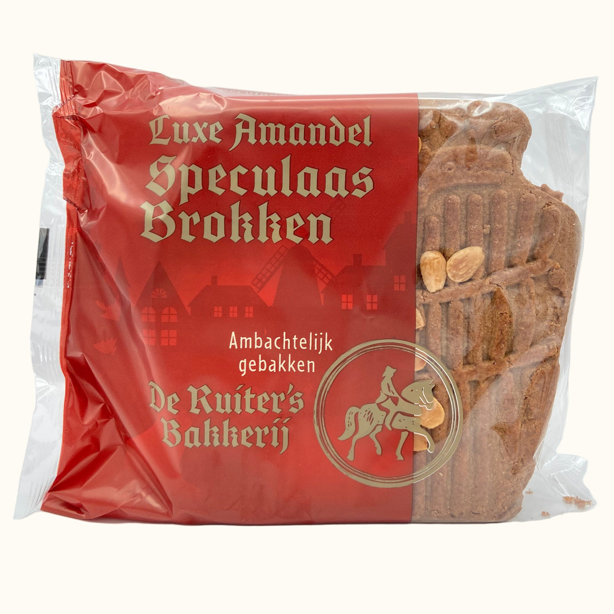 De Ruiter Speculaasbrokjes met Amandelen 450g