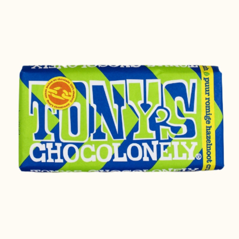 Tony's Chocolonely Dark Creamy Hazelnut Crunch Large 180g