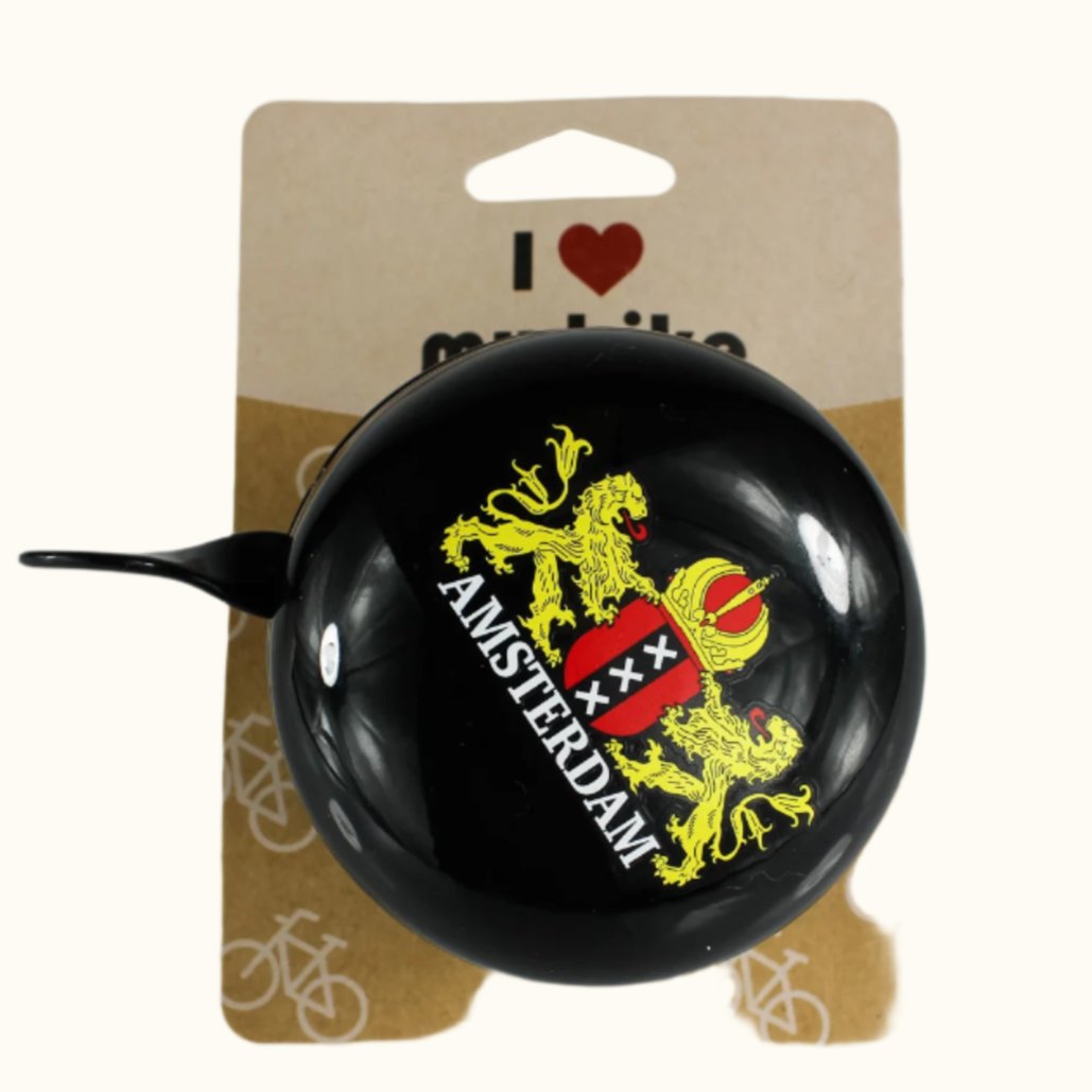 Bicycle Bell Amsterdam Black 80mm
