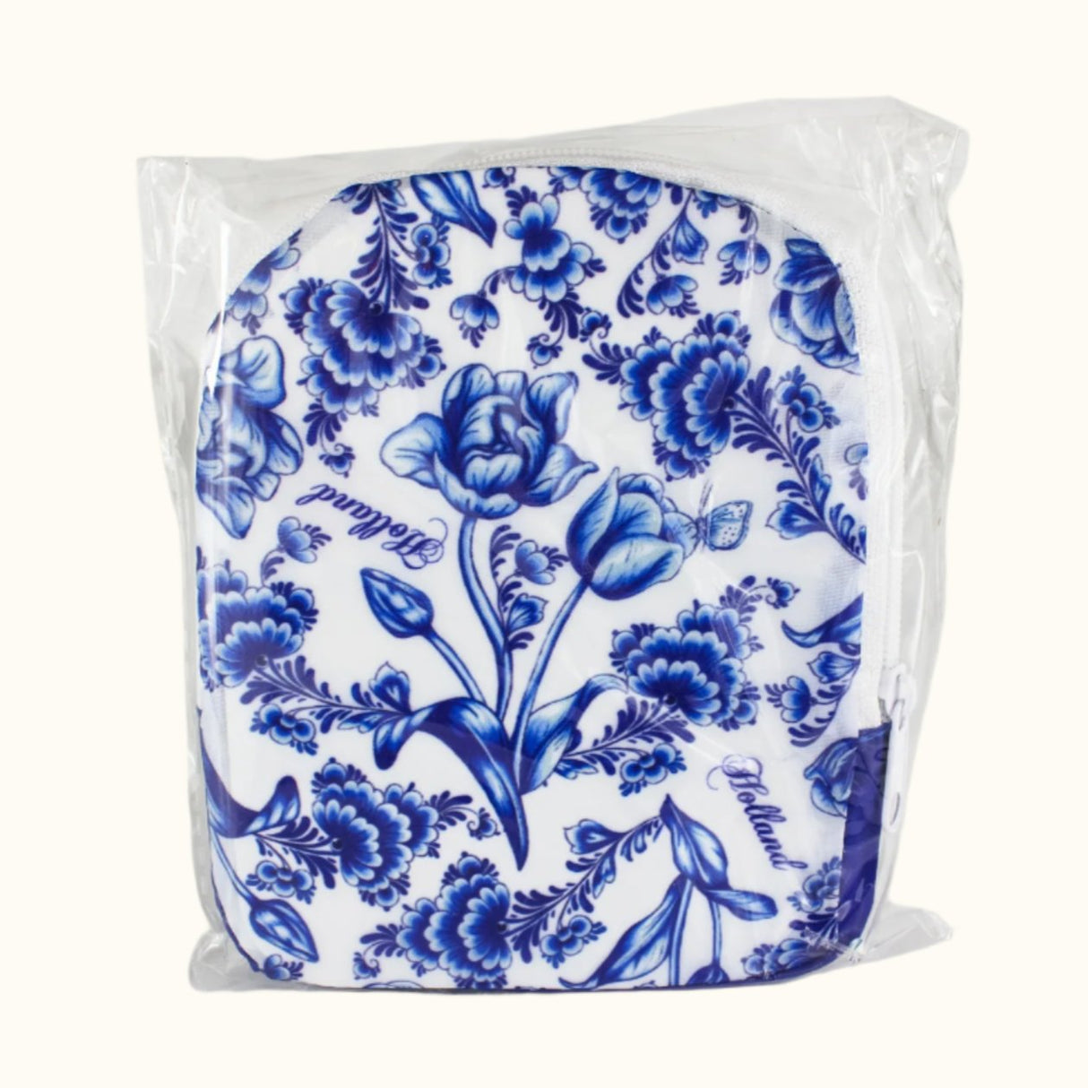 Sac pliable Tulipes Bleu de Delft