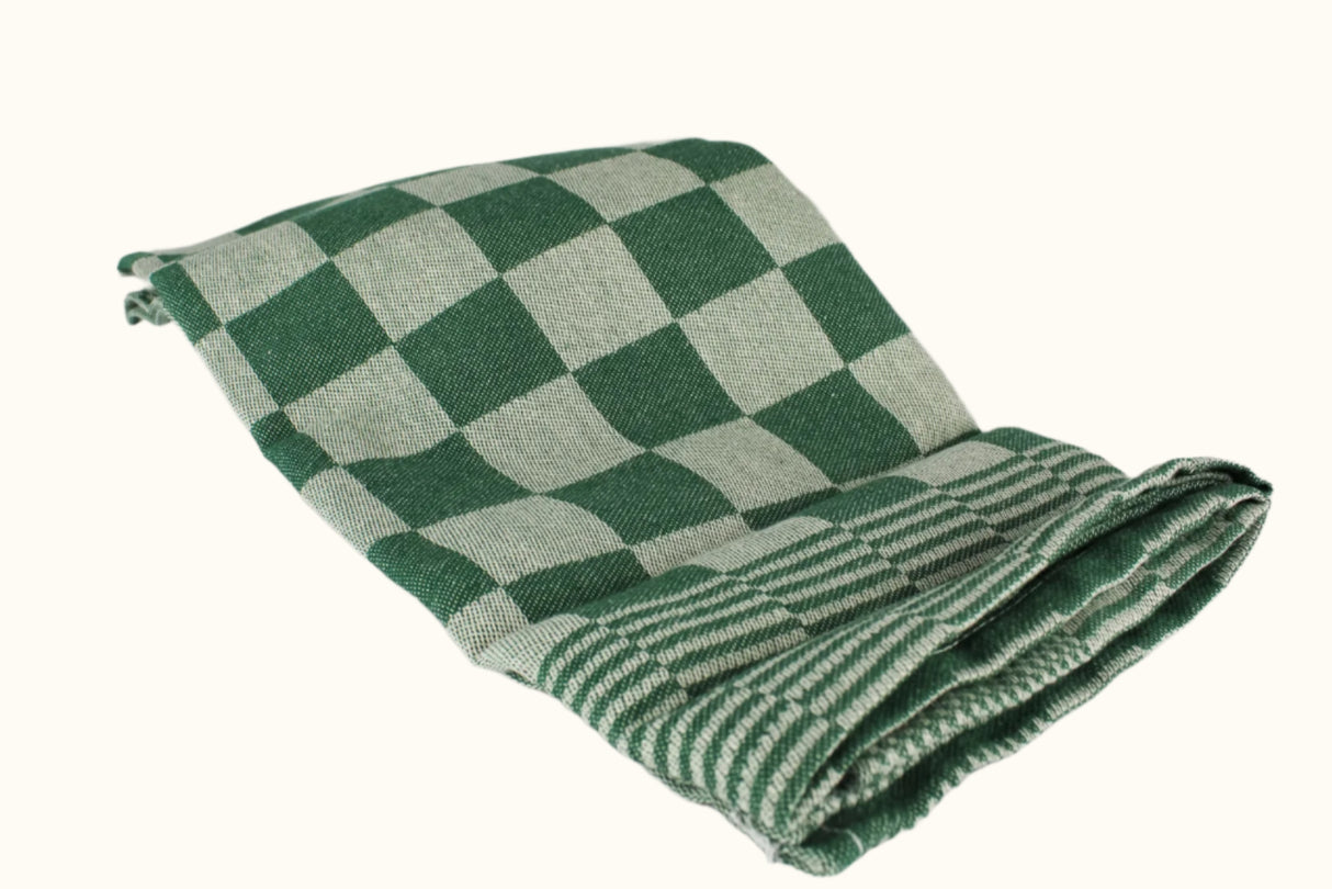 DDDDD Barbeque Green Tea Towel 60x65cm