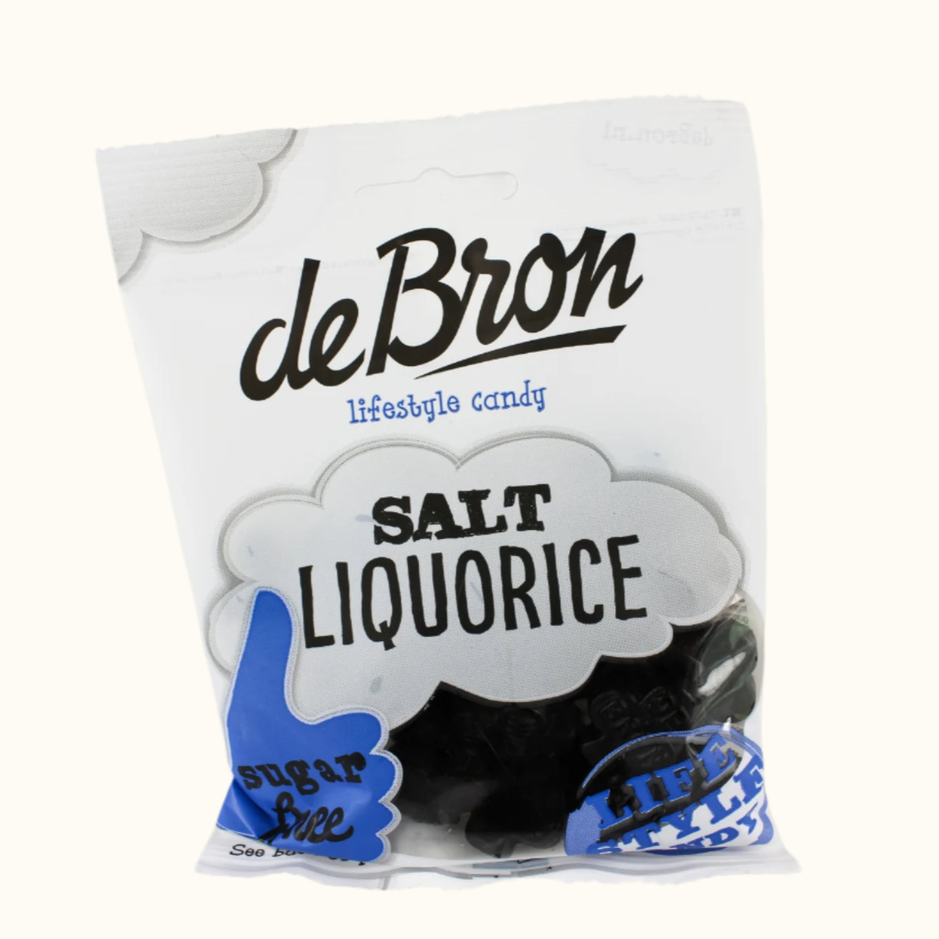 DeBron Sugarfree Salty Clovers 100g