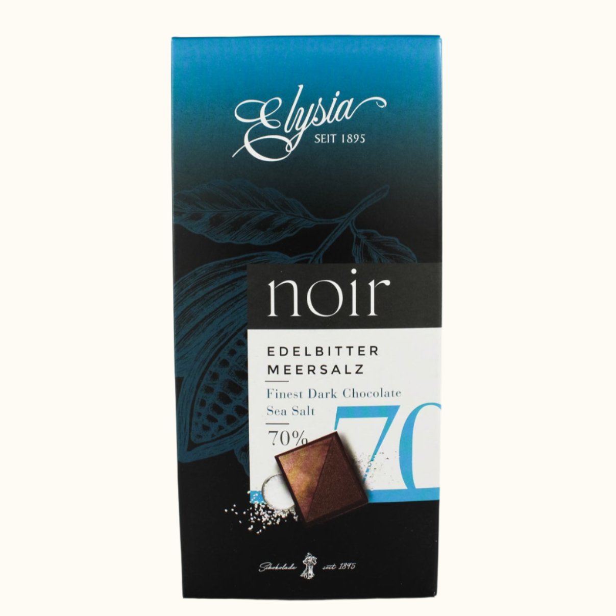 Chocolat noir Elysia 70 % sel marin