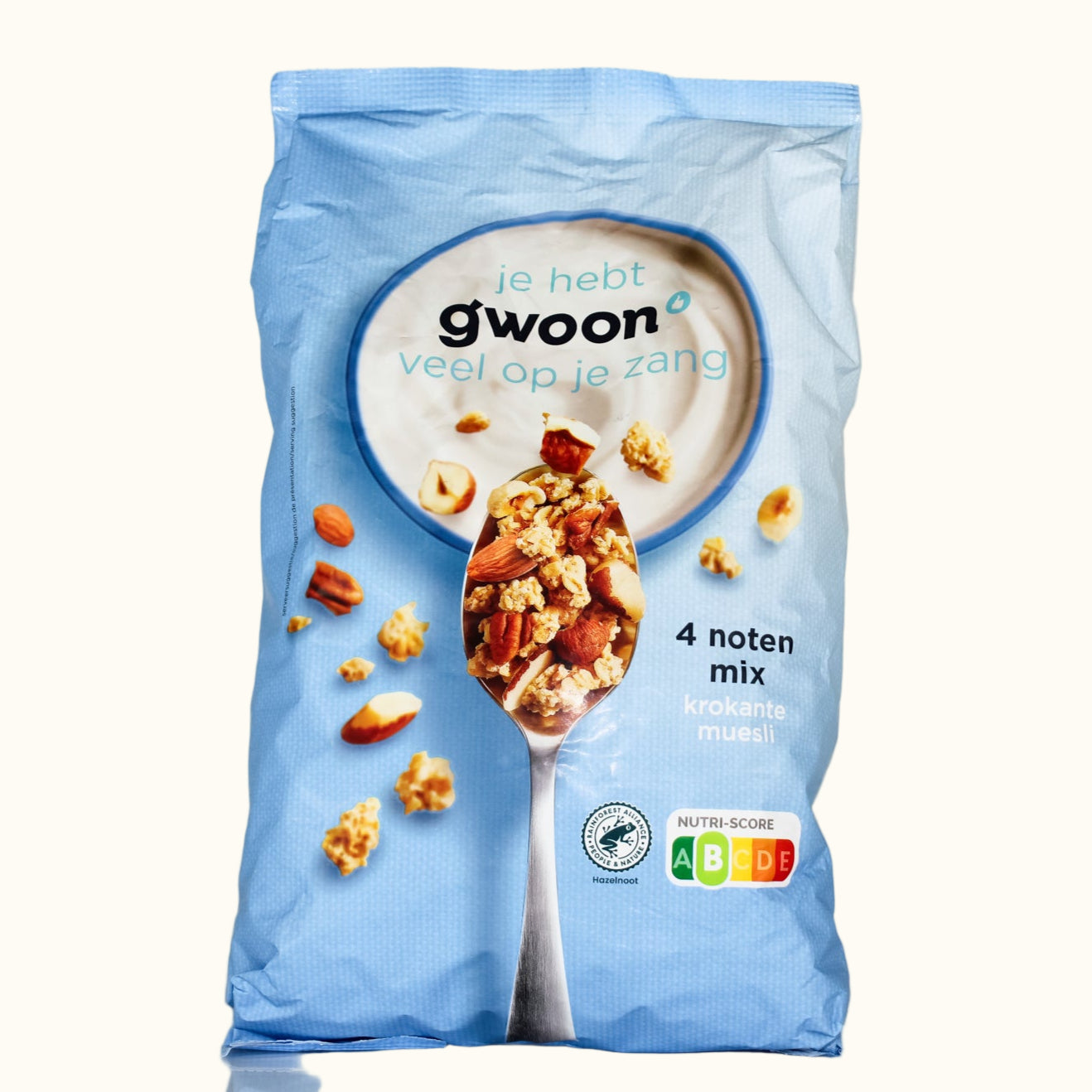 Gwoon Crispy Muesli 4 Nuts 900g