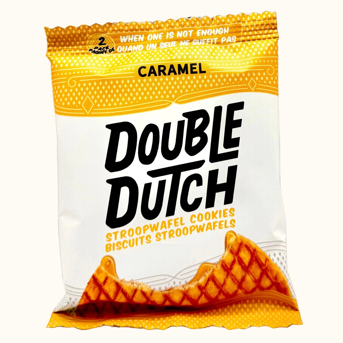 Double Dutch Syrup Waffle Caramel 2pc