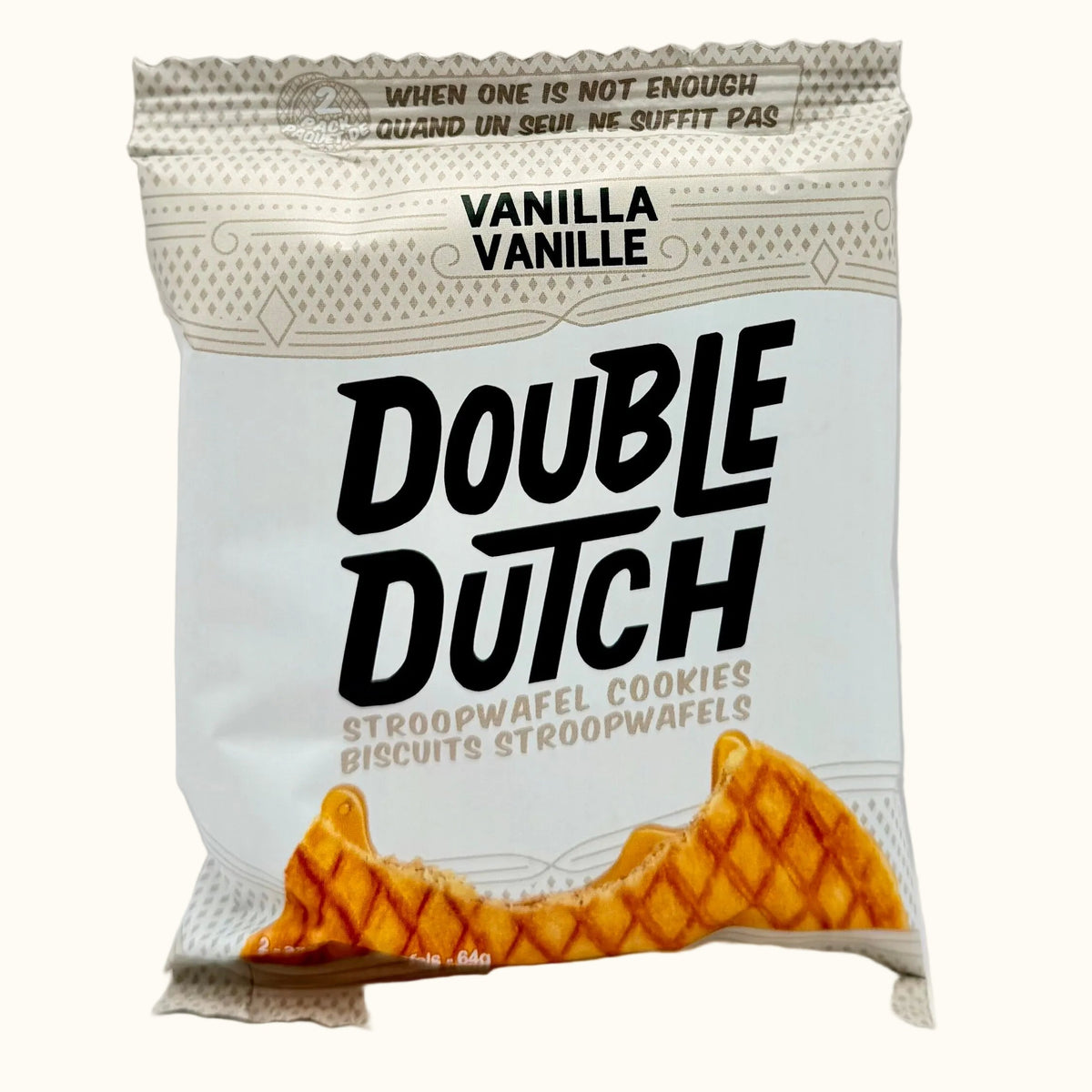 Double Dutch Syrup Waffle Vanilla 2pc
