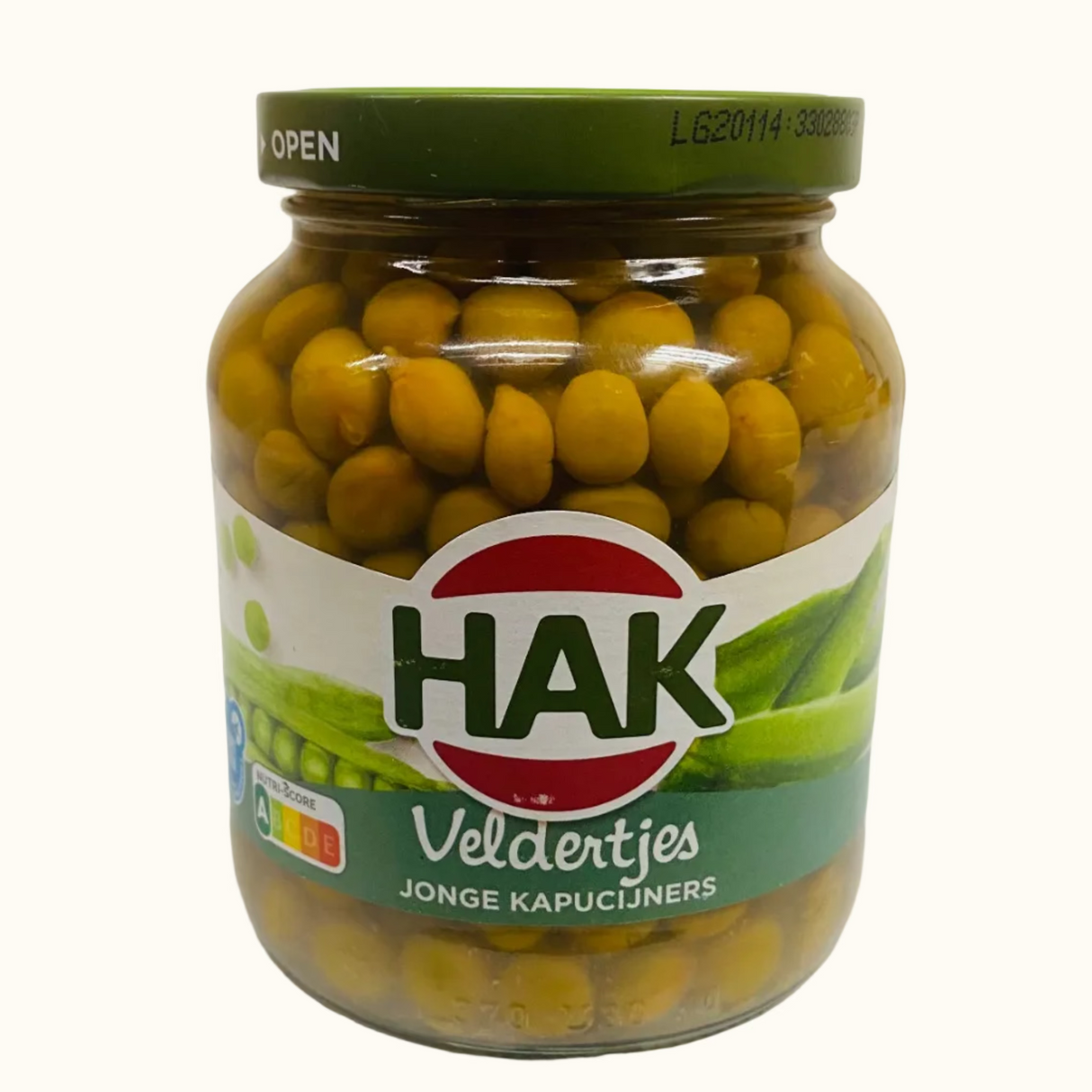 Hak Young Capuchin Peas (Veldertjes) 220g