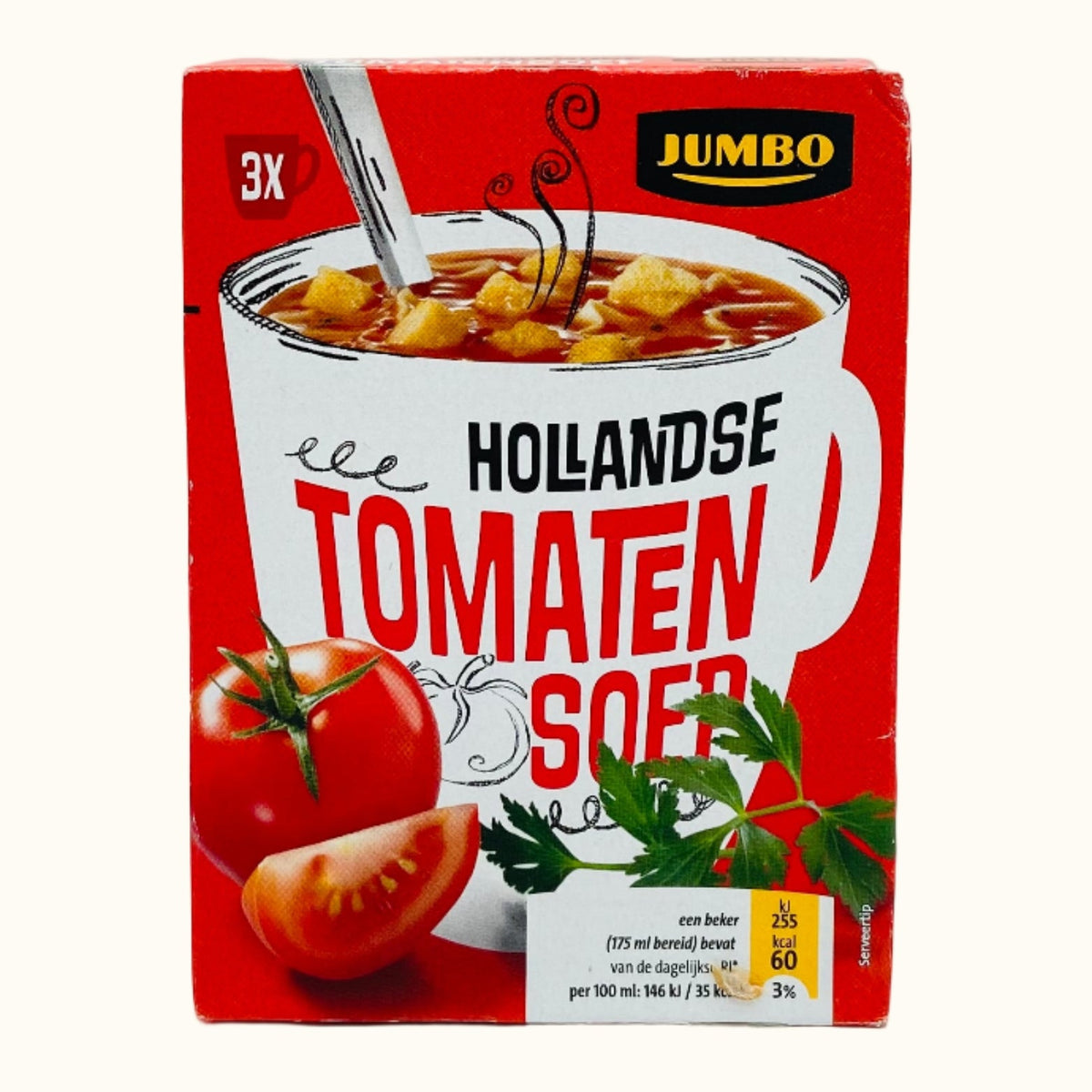 Jumbo Cup Of Soup Tomato 3-pack 46g