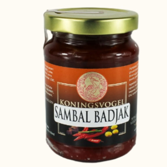 Koningsvogel Badjak Sambal 280g