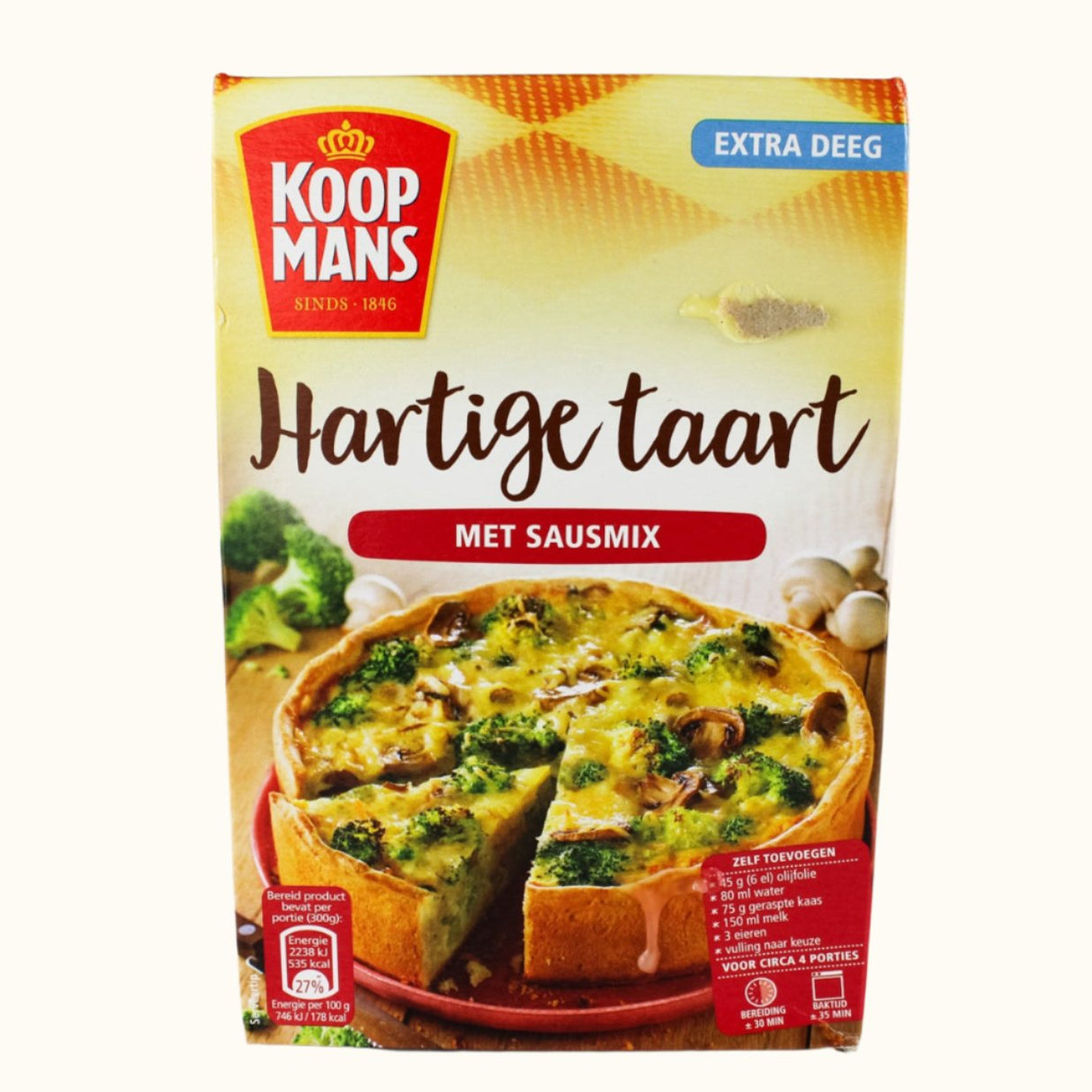 Koopmans Tarte Salée (Hartige Taart) 260g