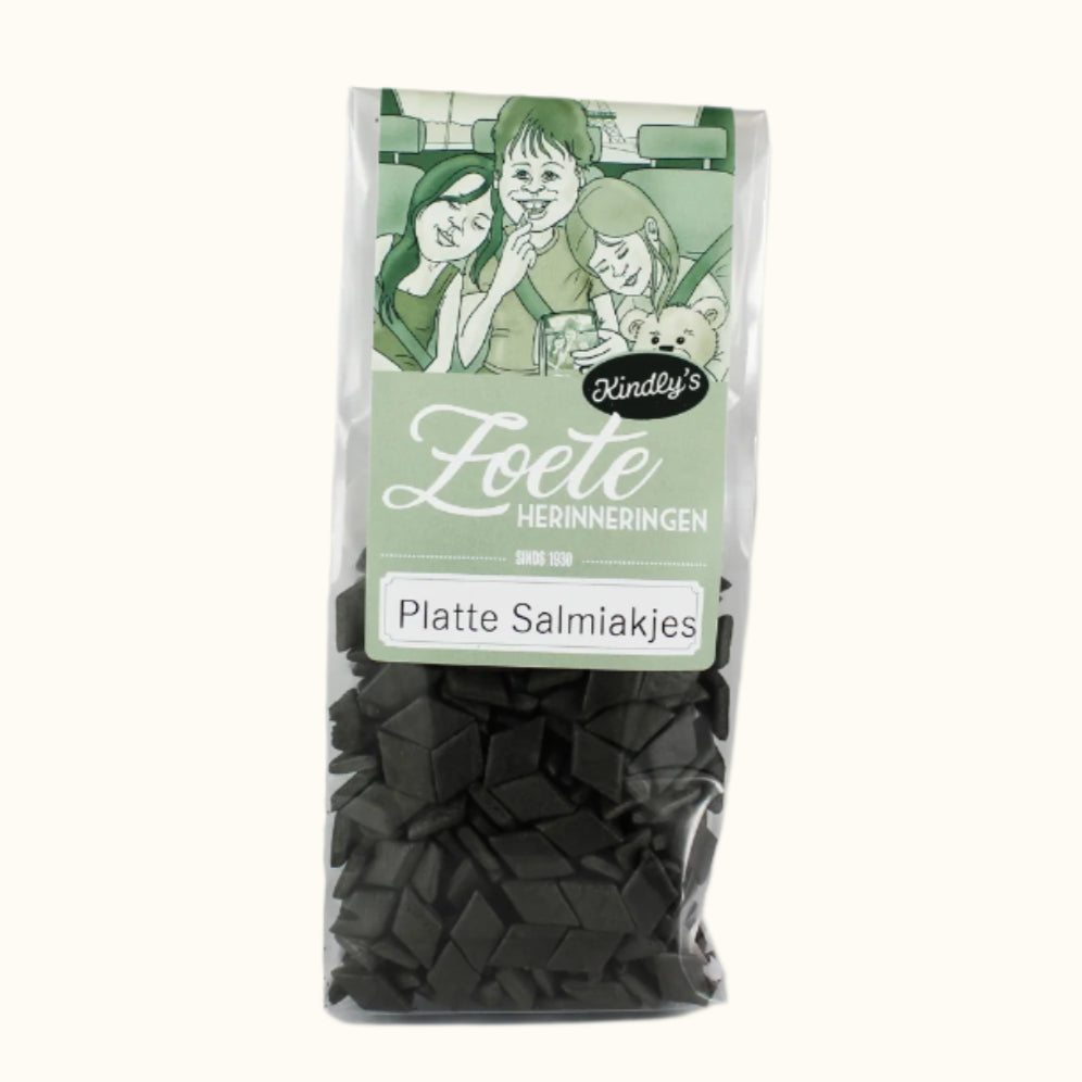 Meenk Liquorice Diamond Salt Bag 130g