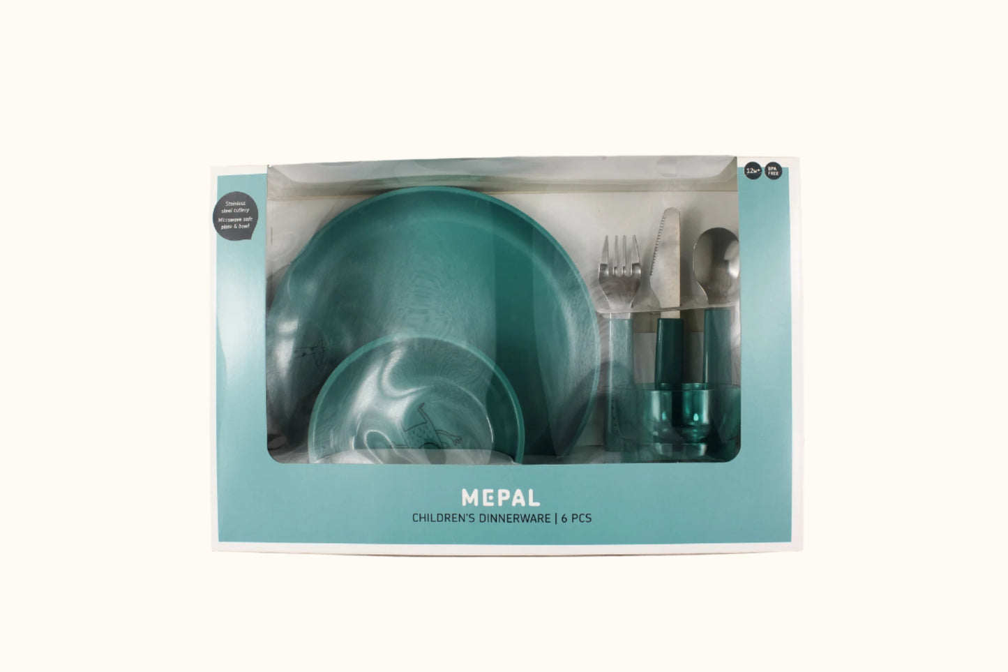 Mepal Children's dinnerware set Green 6pc