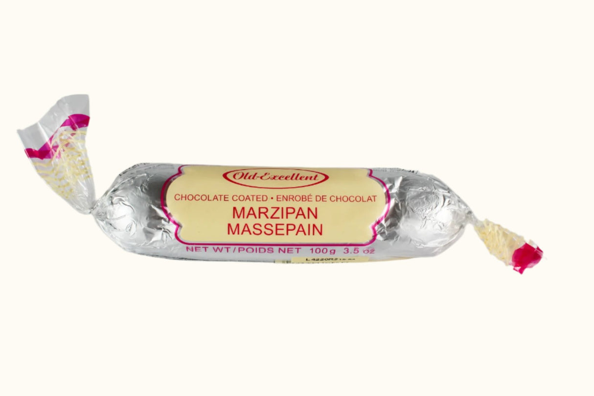 Pâte d'amande enrobée de chocolat Old Excellent 100 g