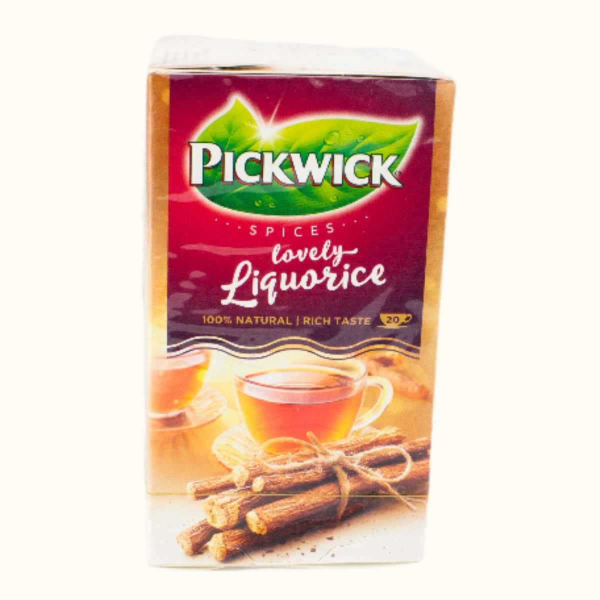 Pickwick Lovely Licorice (Zoethout) 20pc