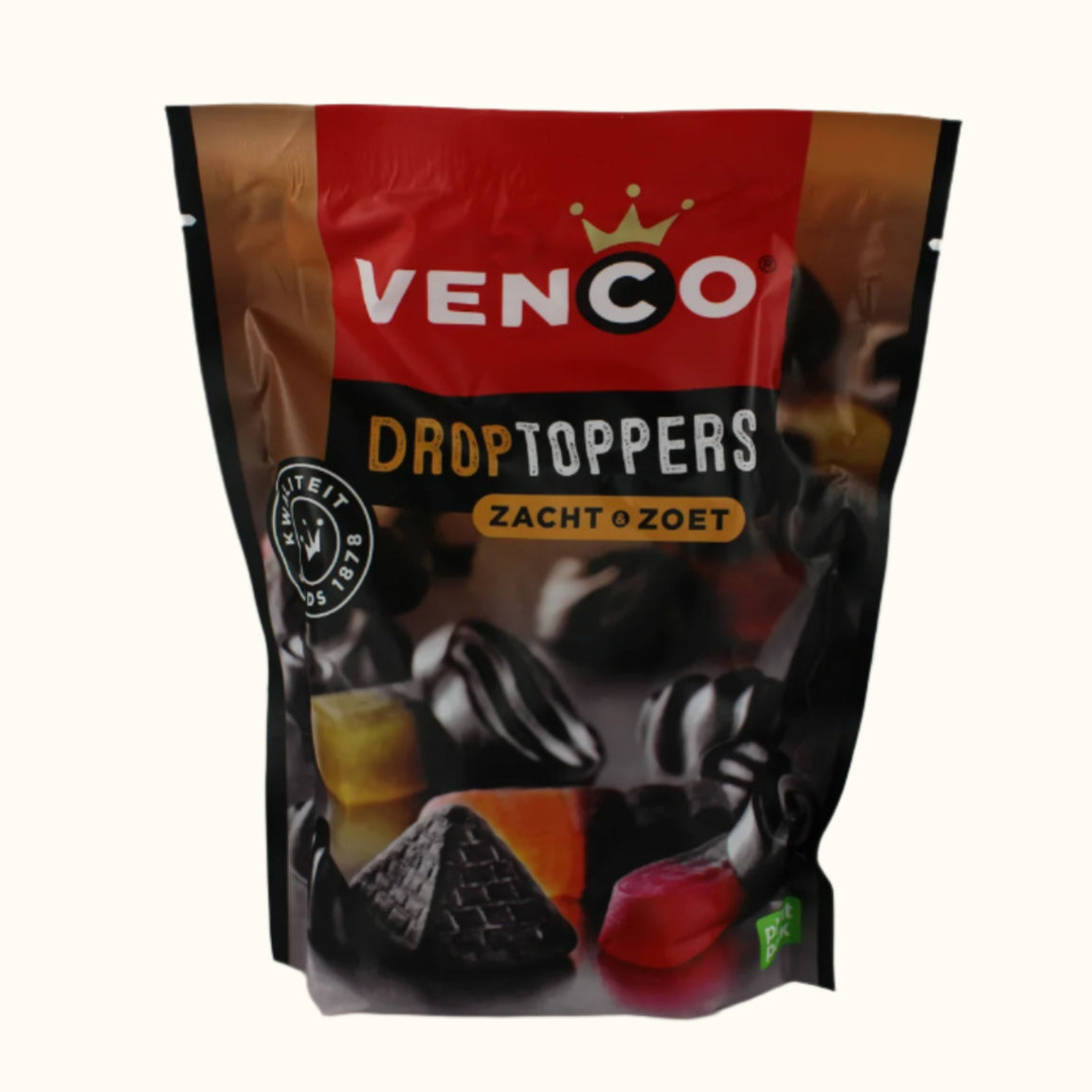 Venco DropToppers Zacht en Zoet 225 g