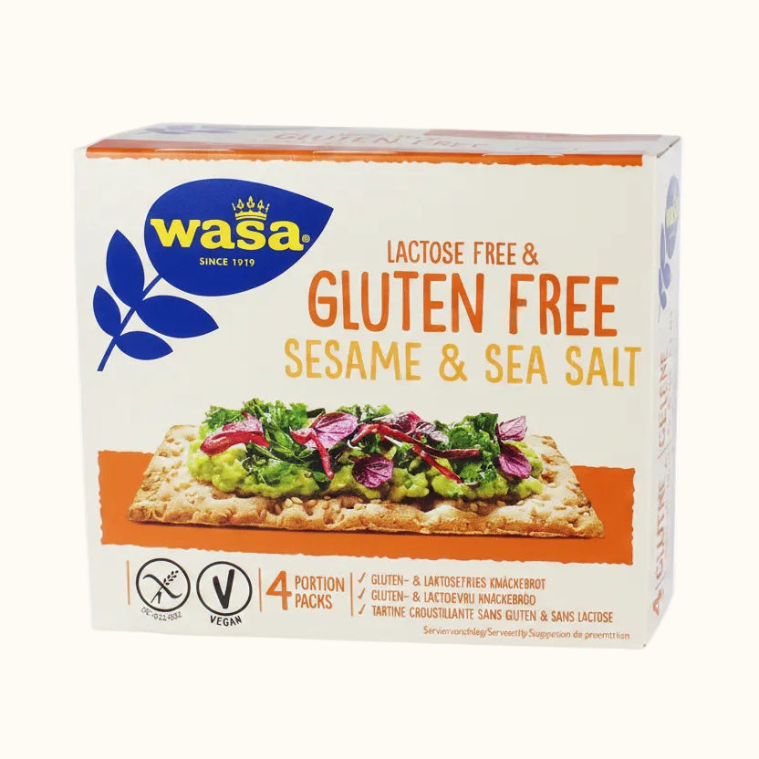 Wasa Gluten free Sesam Seasalt 160G