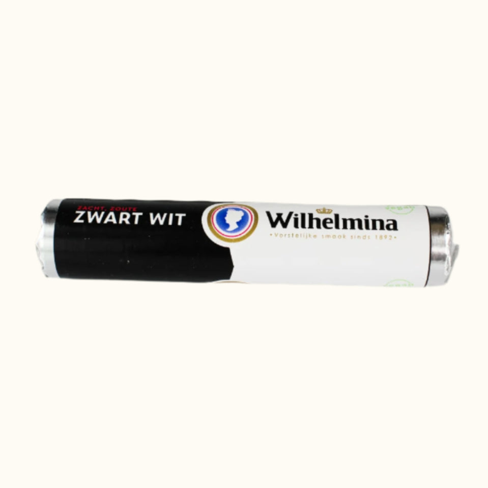 Wilhelmina Black White Roll 39g