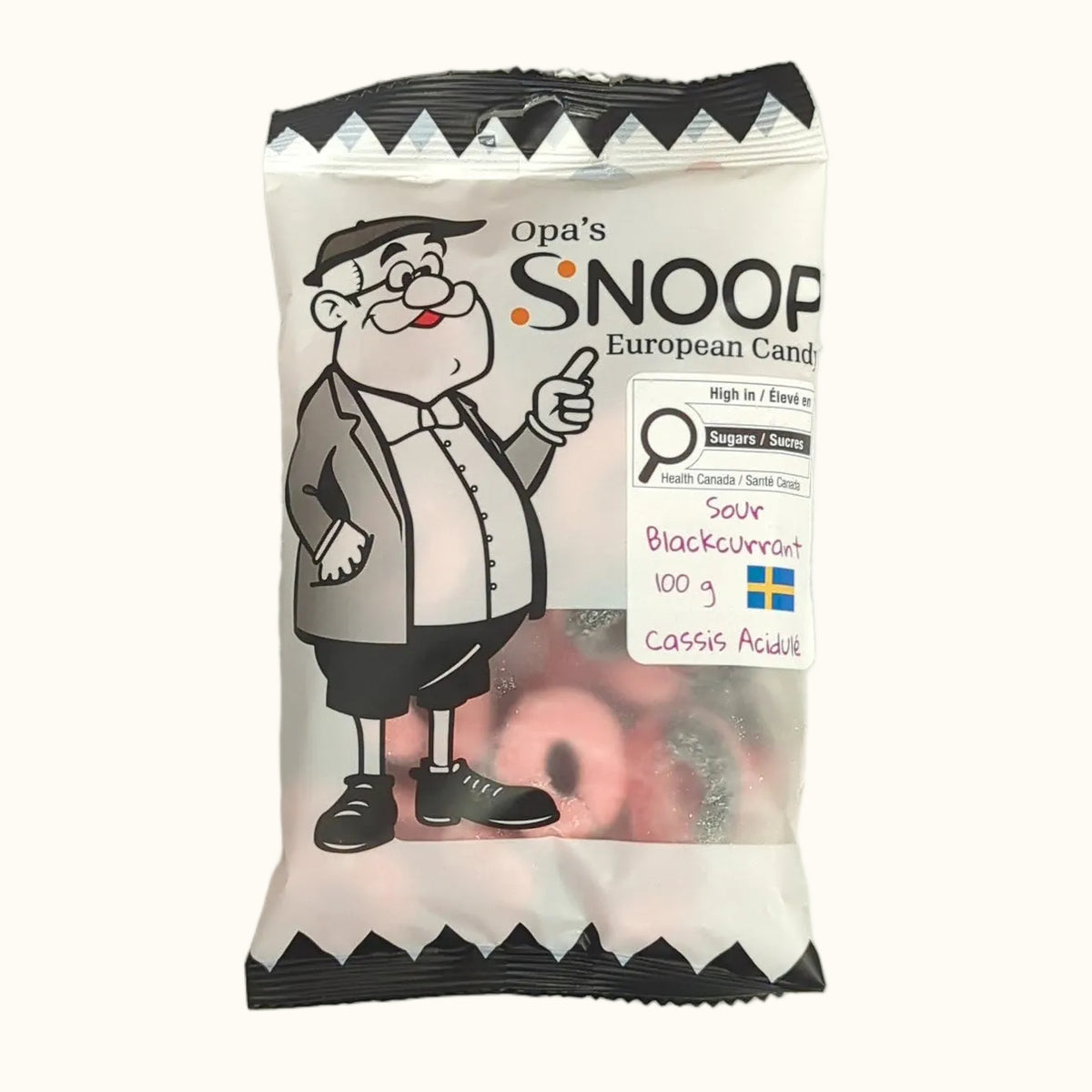 Snoop Sour Blackcurrant 100g