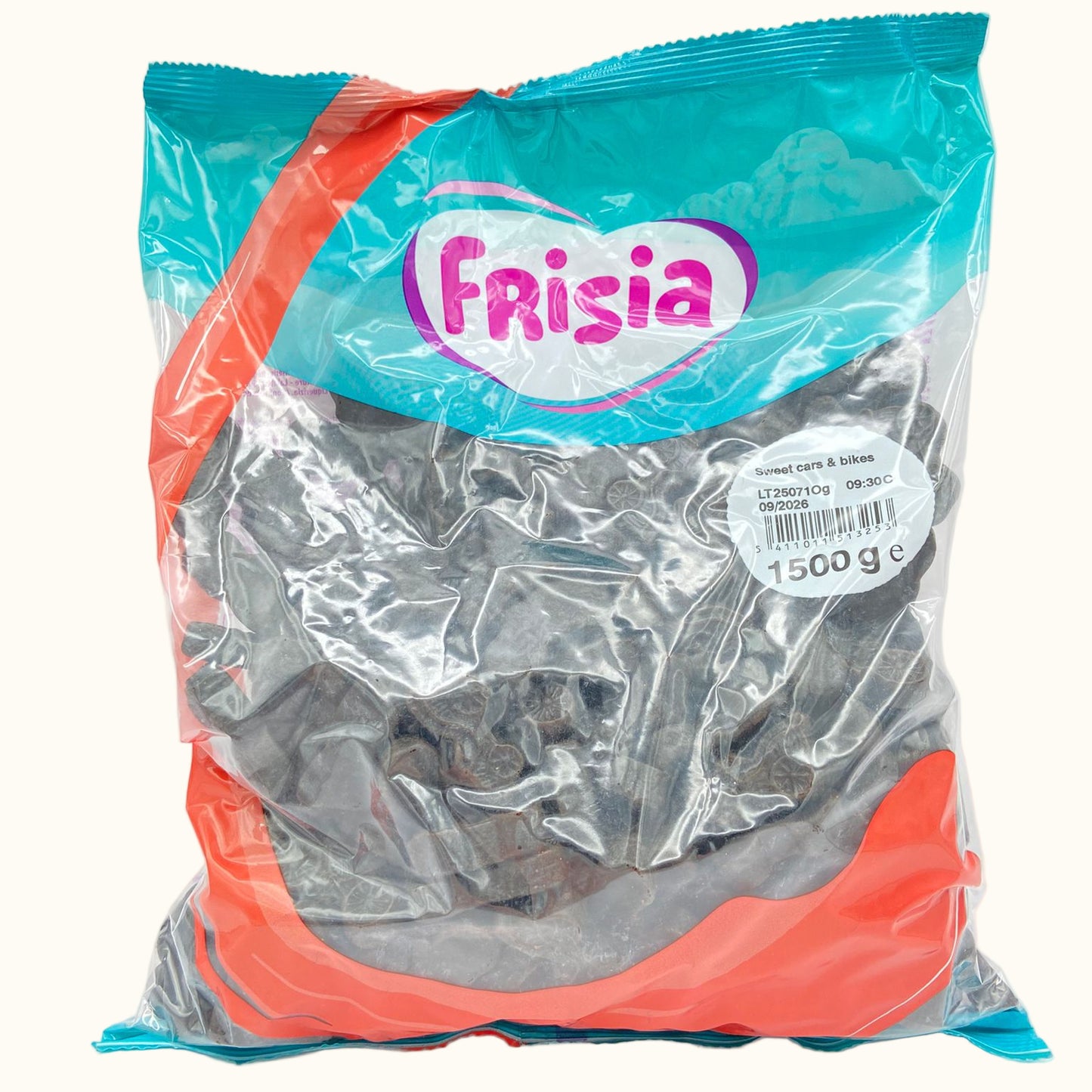 Frisia Bikes & Cars Licorice 1500g