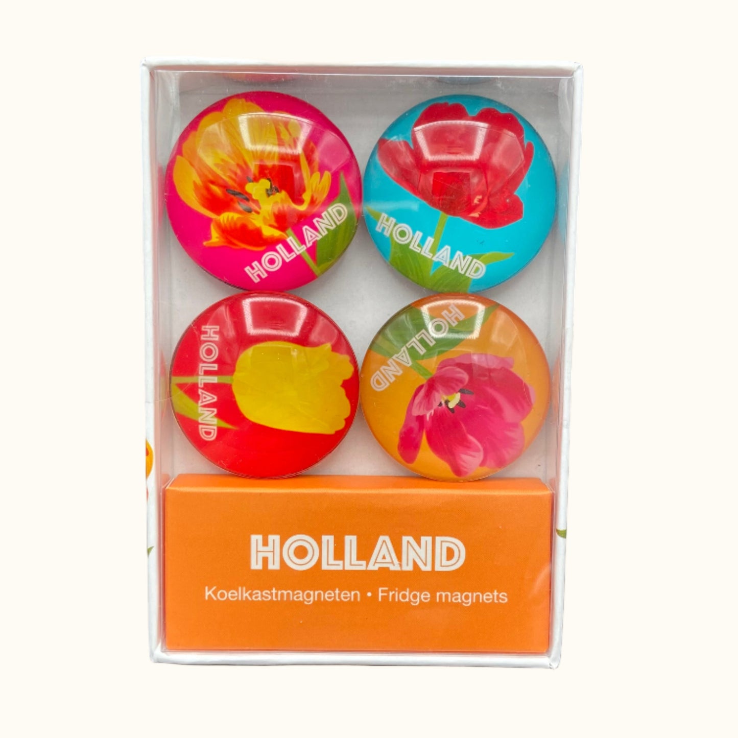 Window Box Glass Magnets – Holland Tulips