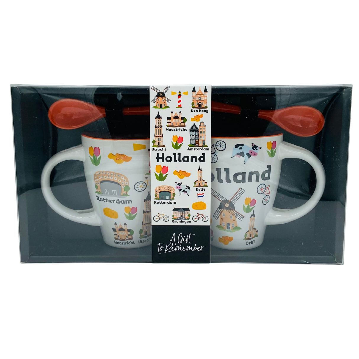 Lot de 2 tasses Holland Icons 10,5 cm