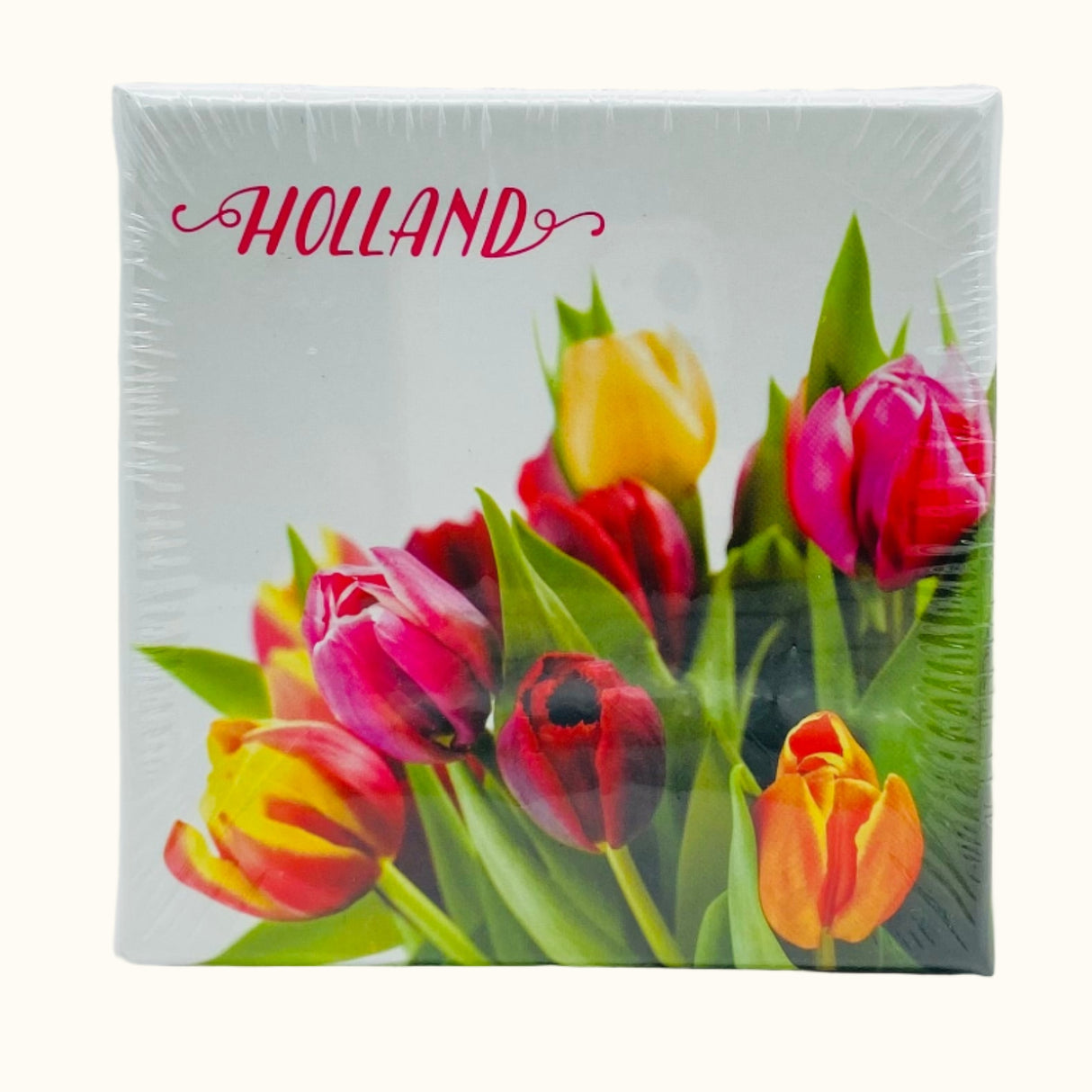 Boîte magnétique en verre – Tulipes de Hollande