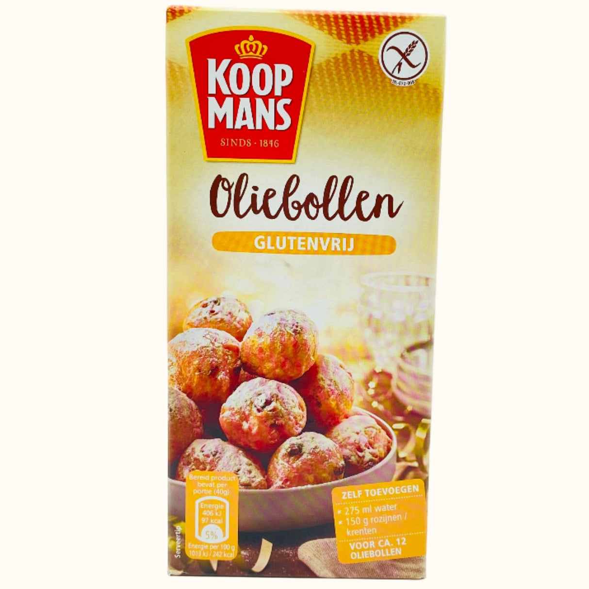 Koopmans Mélange d'Oliebollen 250g SANS GLUTEN