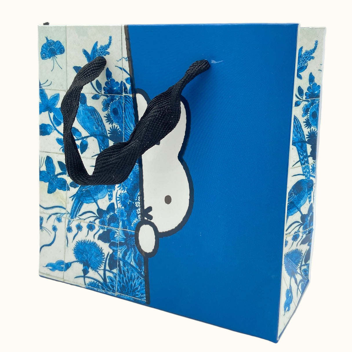 Petit sac cadeau Miffy Peekaboo 14 x 14 x 6,5 cm