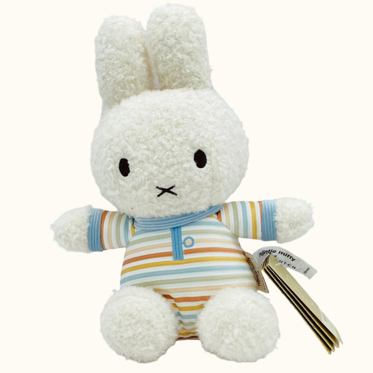 Peluche Miffy Rayures Ensoleillées 25 cm