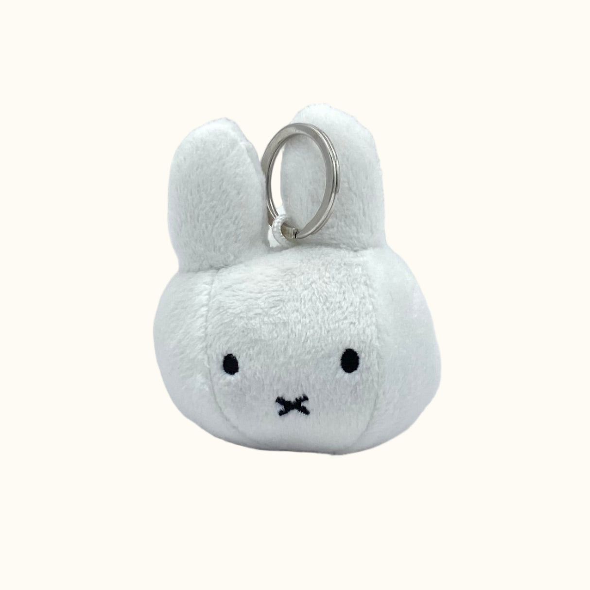 Porte-clés Miffy en peluche – Motif visage