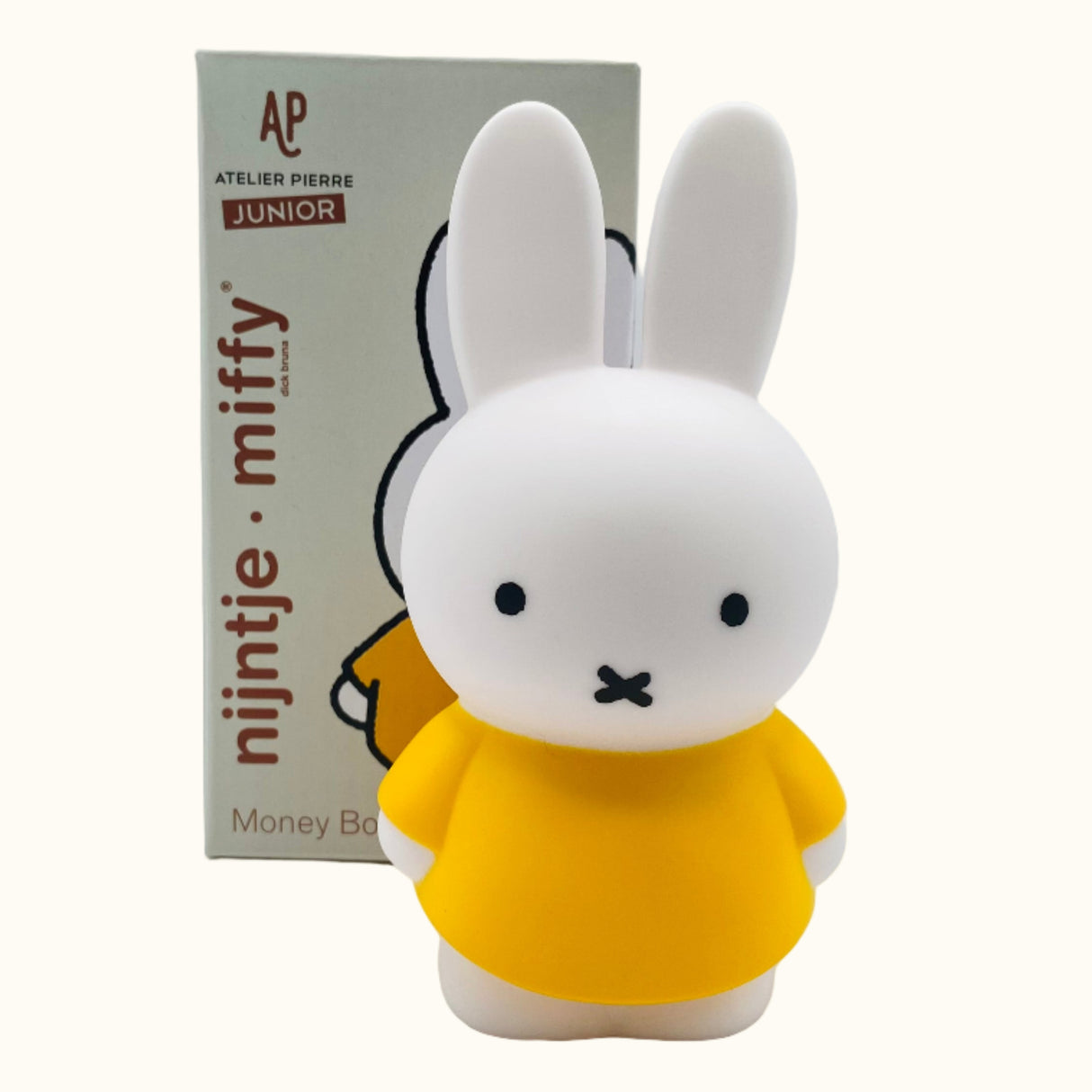 Miffy spaarpot – Geel 12 cm