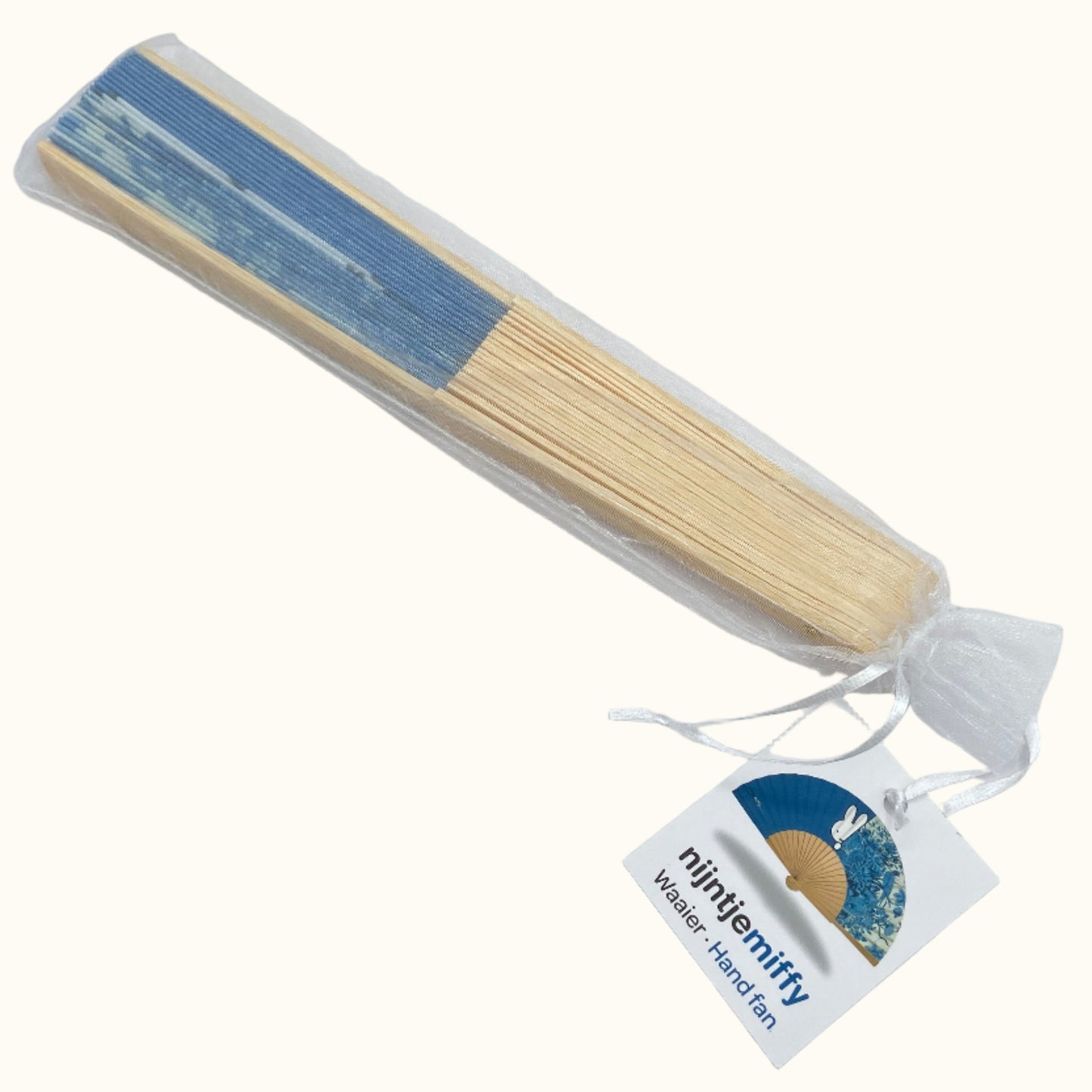Miffy Blue Hand Fan