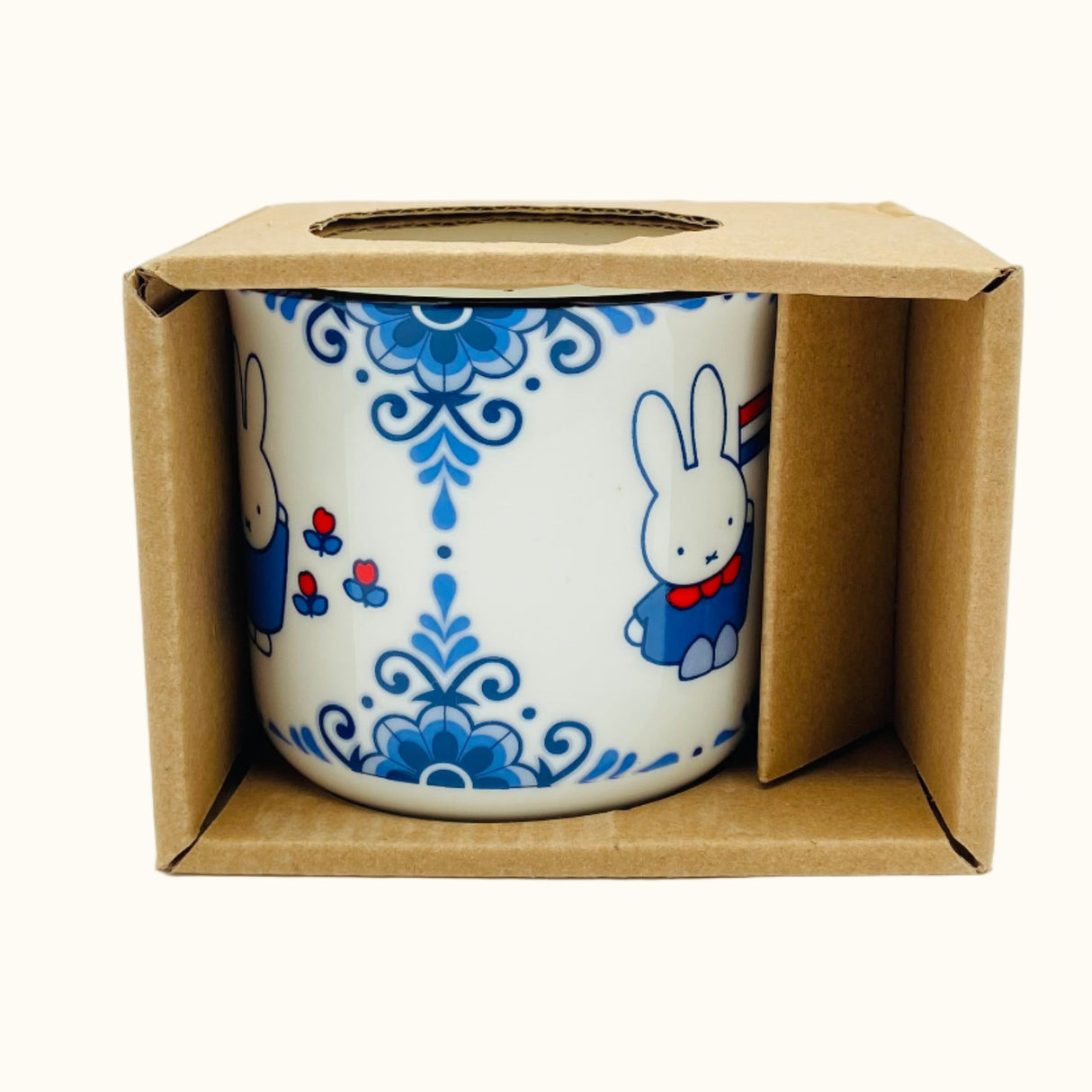 Keramische retromok – Miffy souvenir blauw