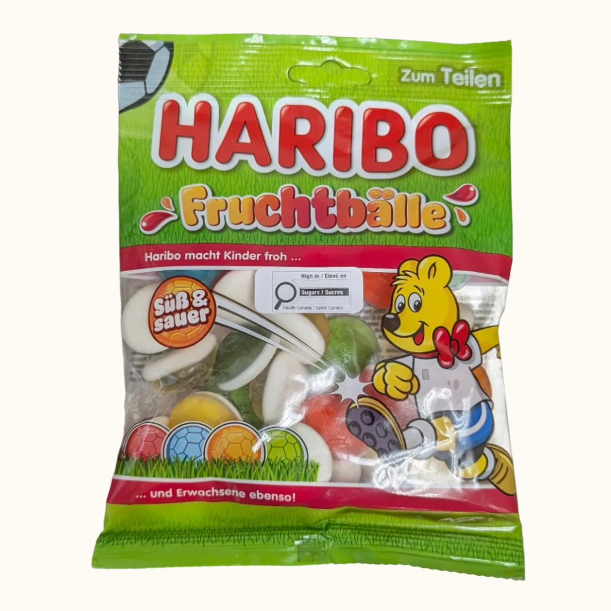 Haribo Soccer Fruit Balls 160g