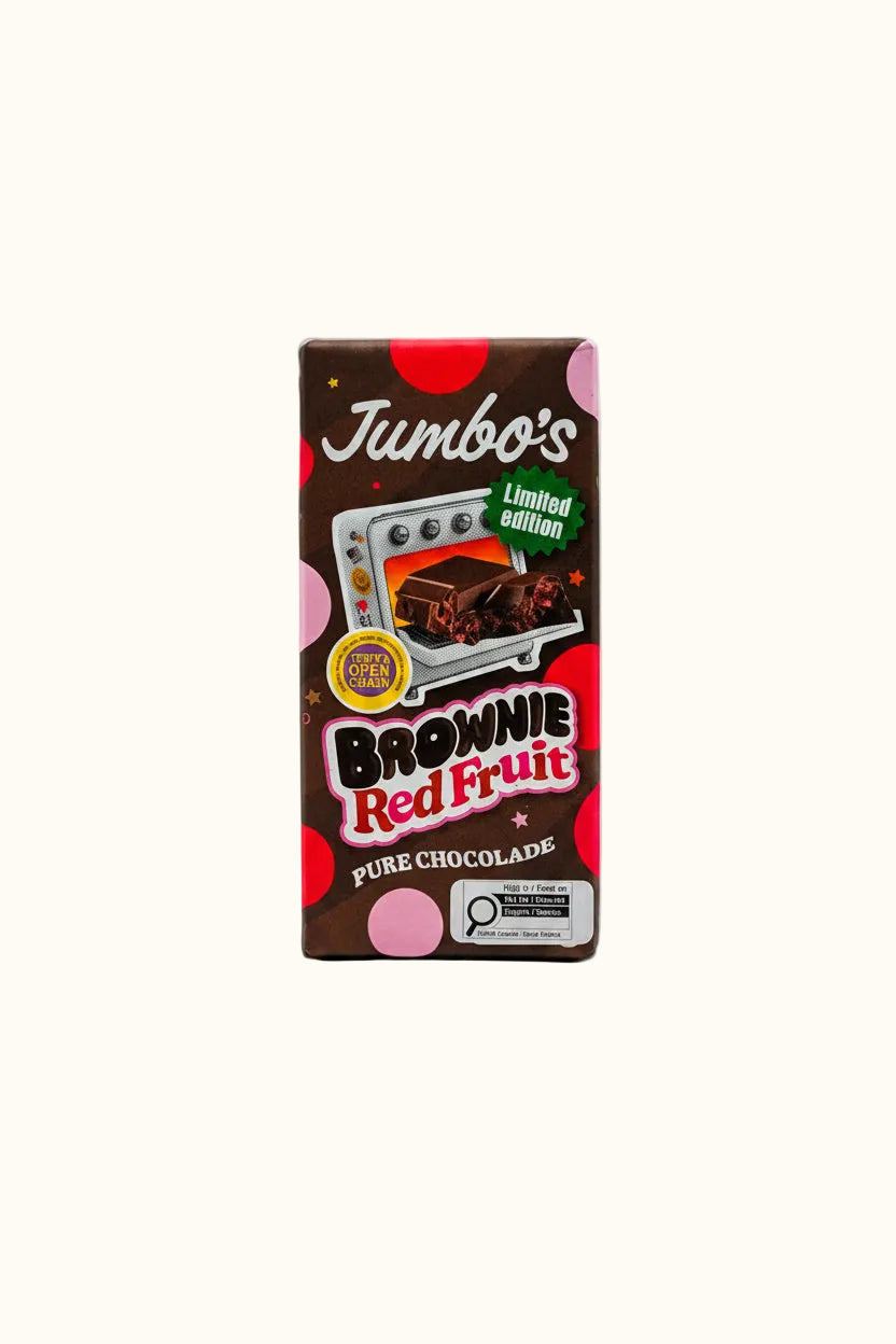 Jumbo's Dark Chocolate Brownie Red Fruit 140g