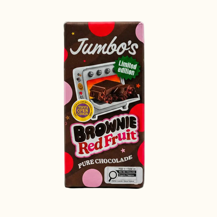 Jumbo's Dark Chocolate Brownie Red Fruit 140g