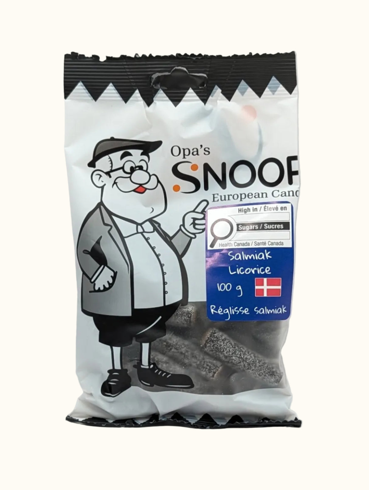Snoop Salmiak Licorice 100g