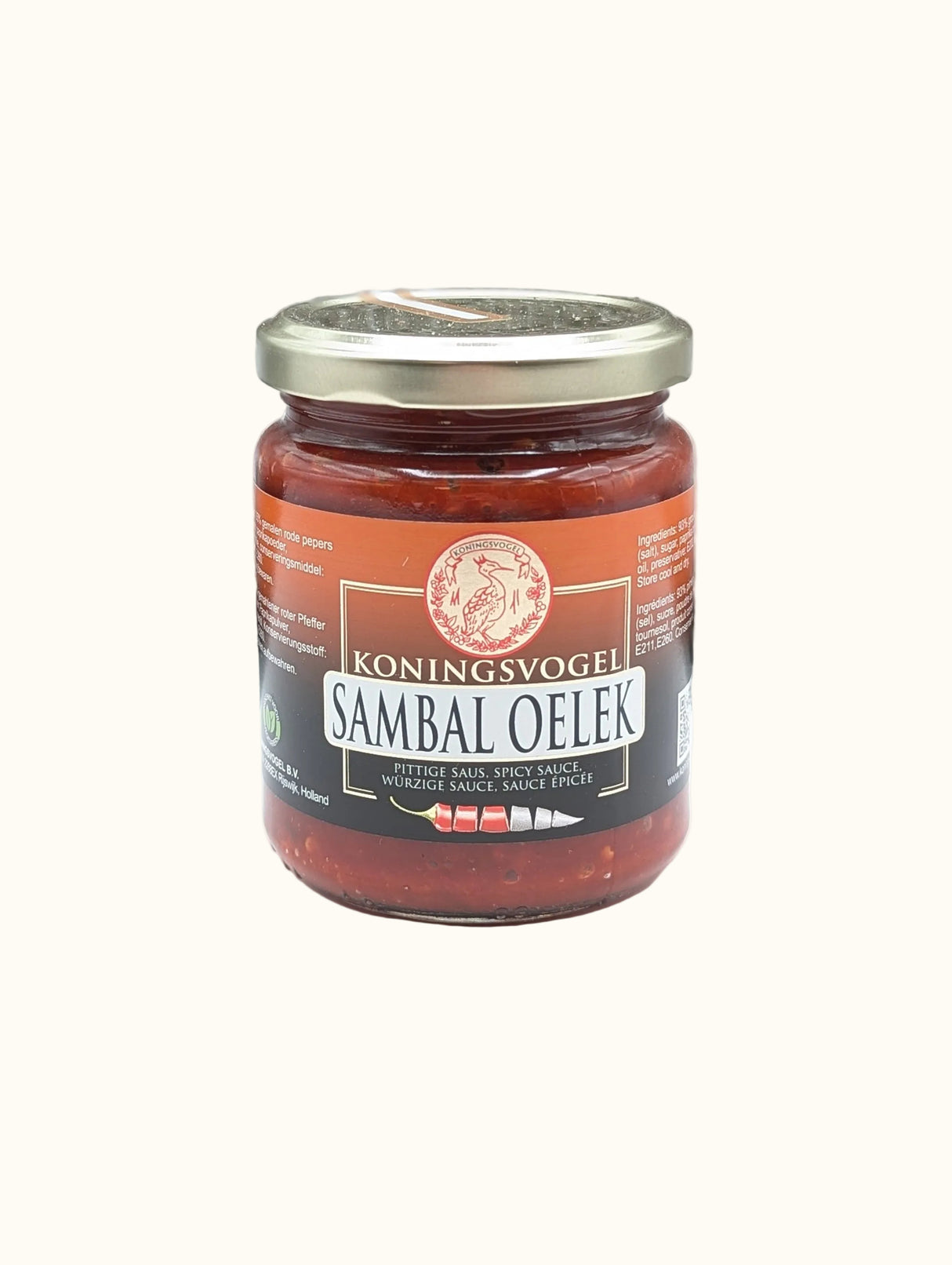 Koningsvogel Oelek Sambal 270g