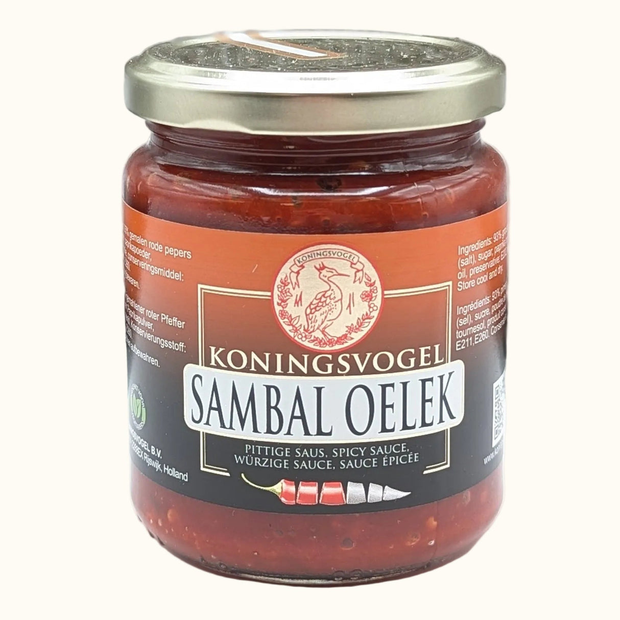 Koningsvogel Oelek Sambal 270g