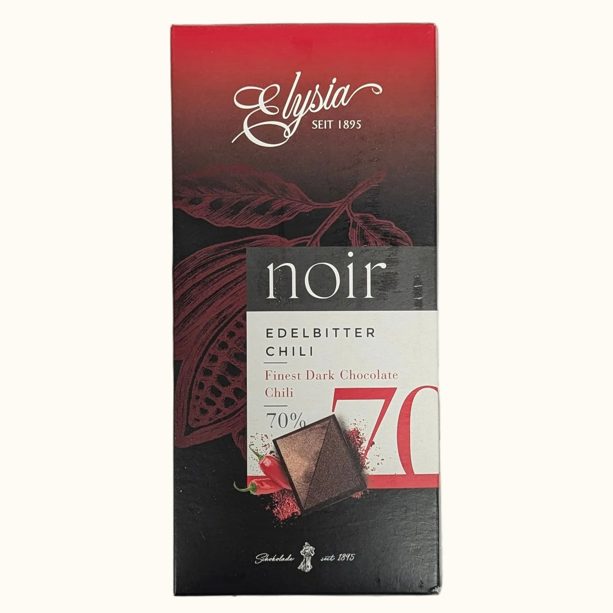 Elysia Dark Chocolate Chili 100g