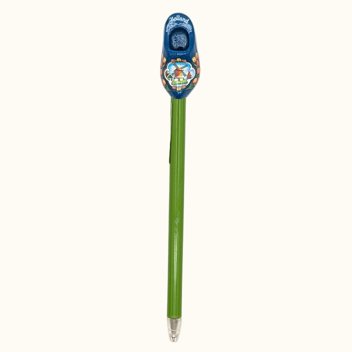 Tulip Ball Pen with Wooden Shoe 17cm