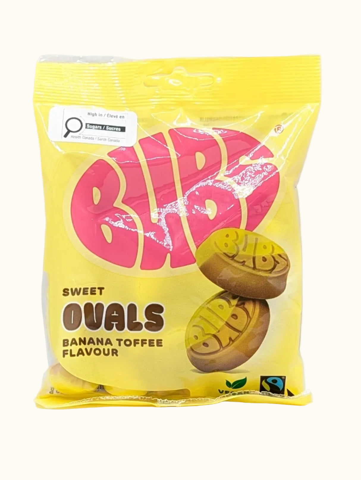 Bubs Banana Toffee Ovals 90g