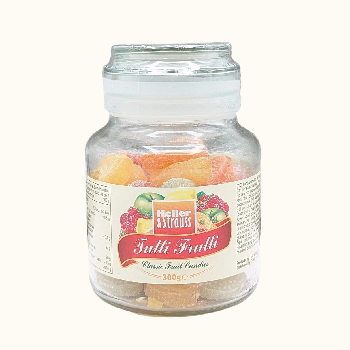 Heller & Strauss Tutti Frutti Classic Fruit Candies 300g