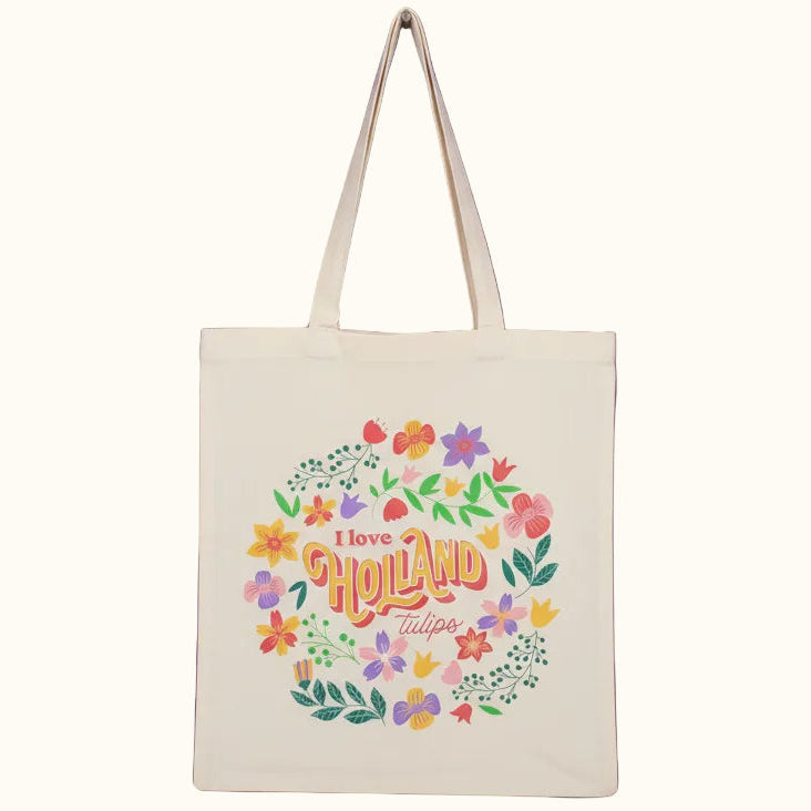 Cotton Bag Love Tulips Holland