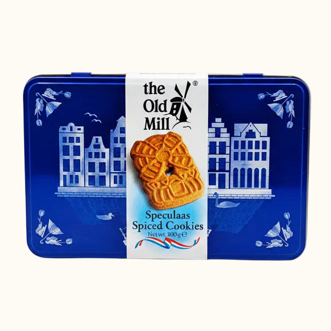 The Old Mill Speculaas Spiced Cookes in Tin 300g