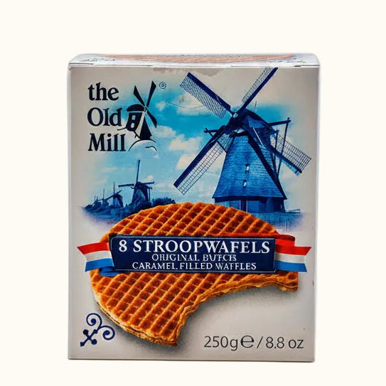 The Old Mill 8 Dutch Stroopwaffles 250g