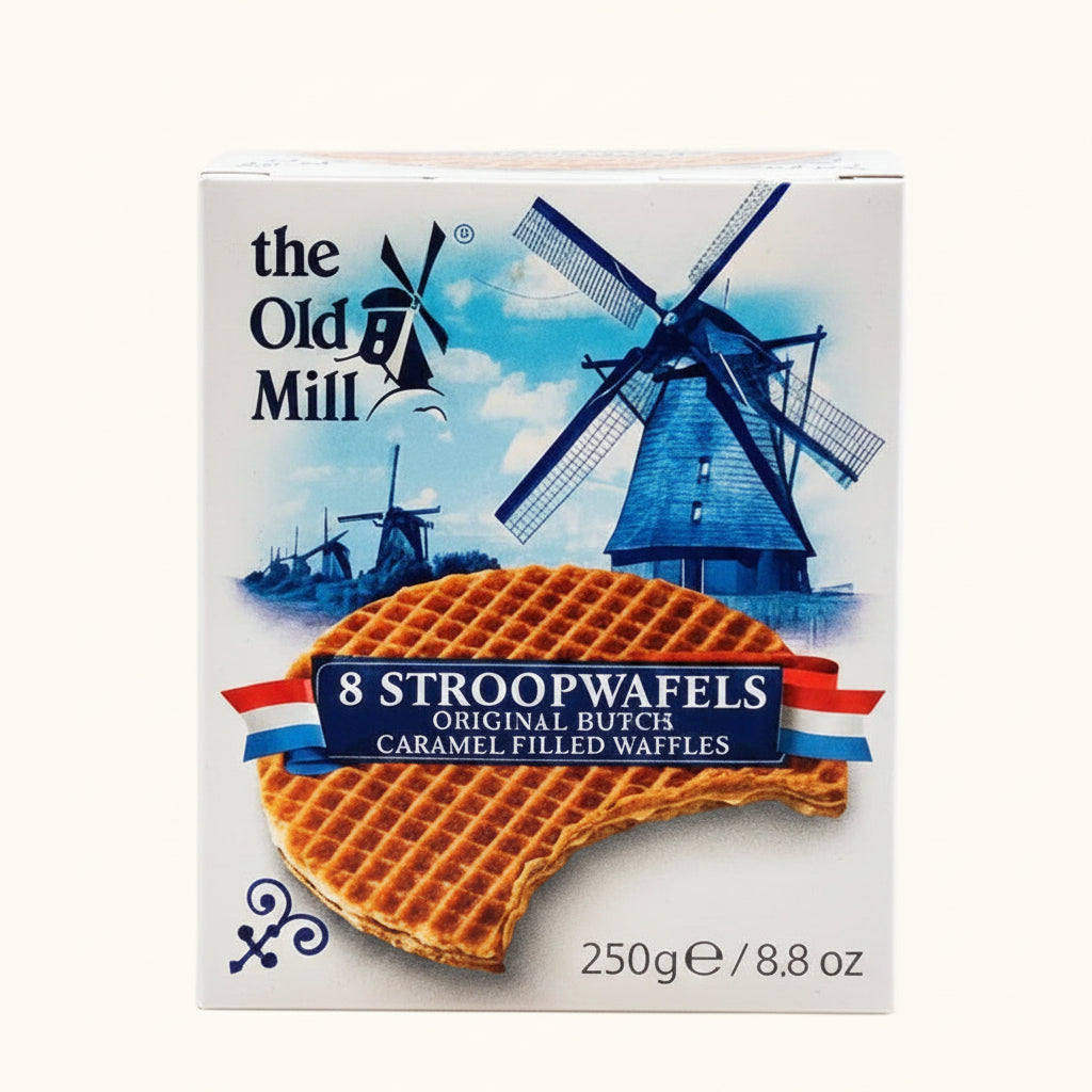 The Old Mill 8 Dutch Stroopwaffles 250g