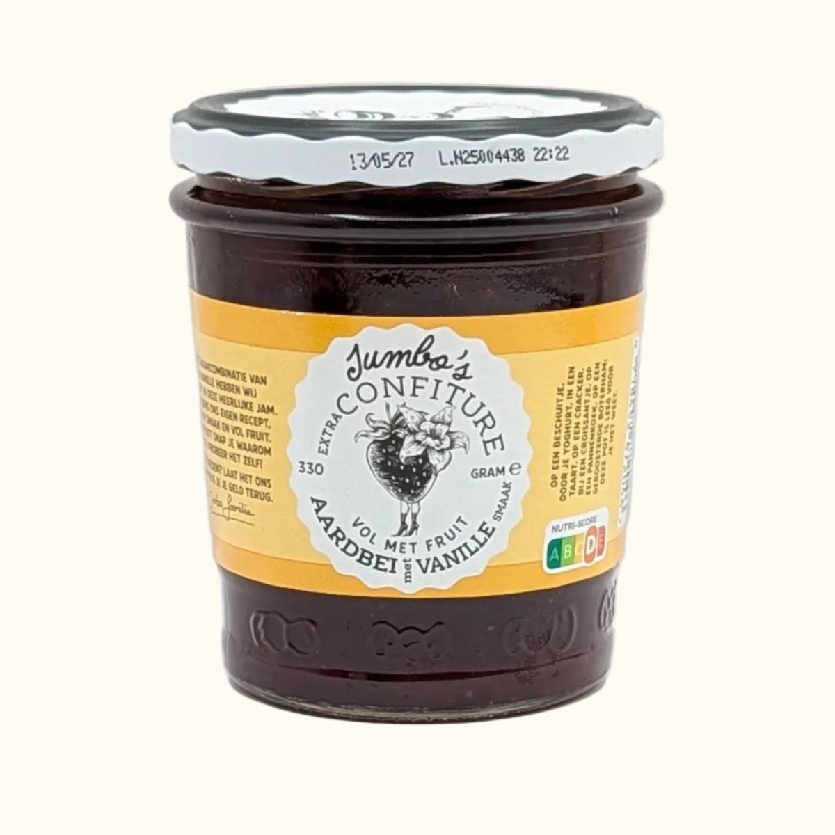 Jumbo's Strawberry Vanilla Jam 330g