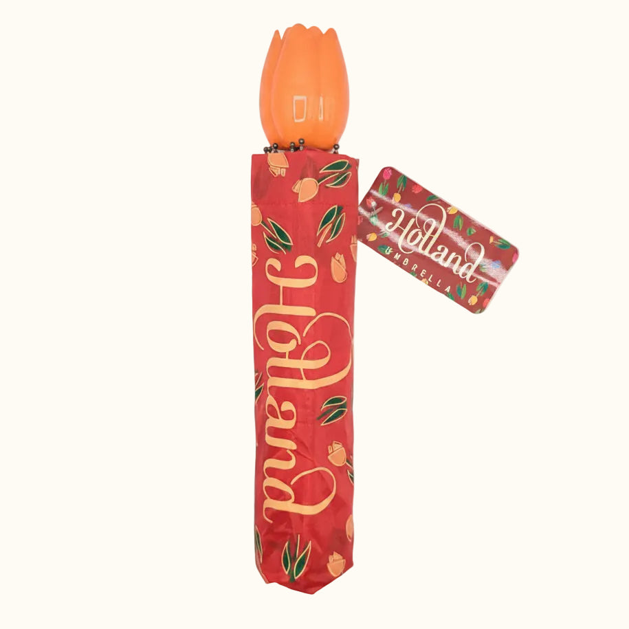 Umbrella Orange Tulips Design Holland